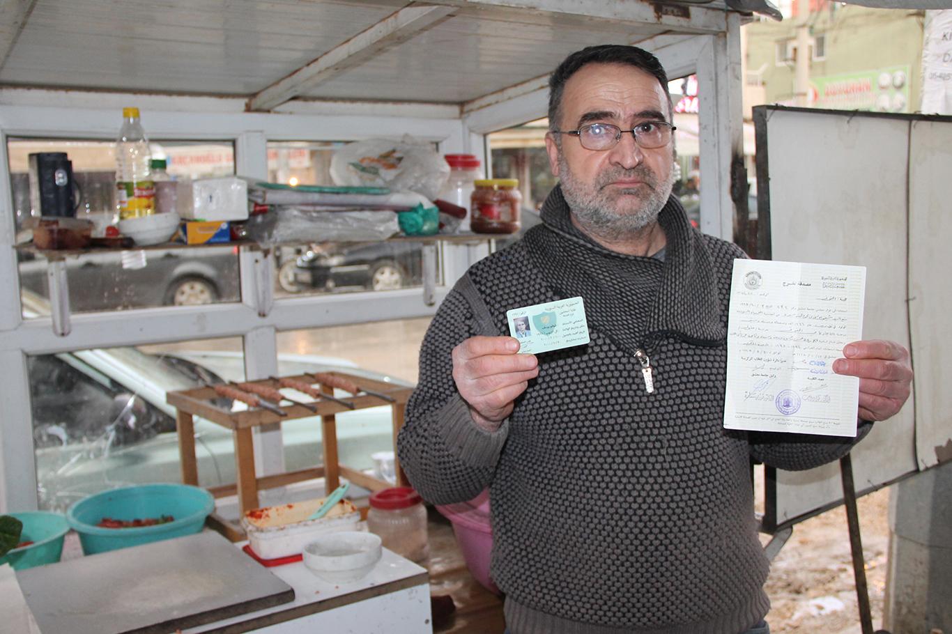 Suriye'de avukattı Türkiye’de kebapçı oldu